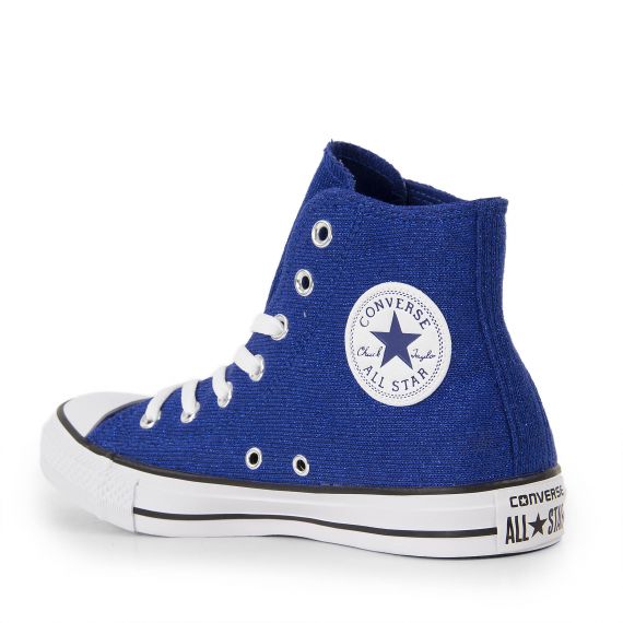 converse bleu roi femme