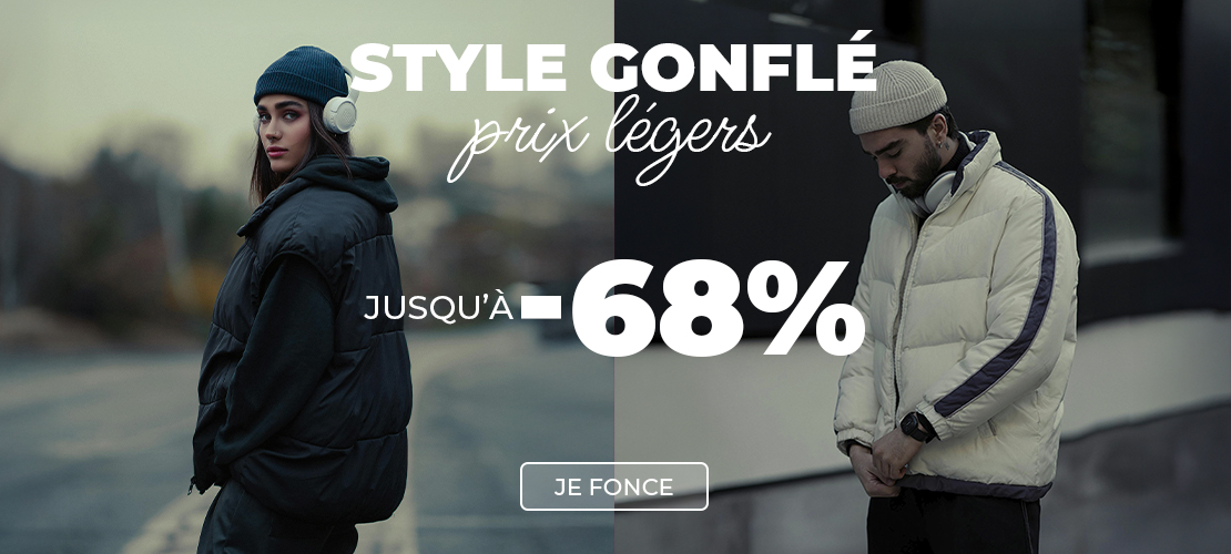 Grand froid jusqu'à -68%