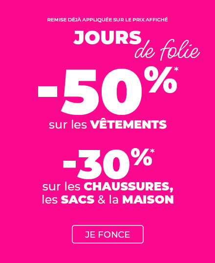 Jours de folie -50%
