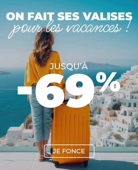 Valises jusqu'à -69%