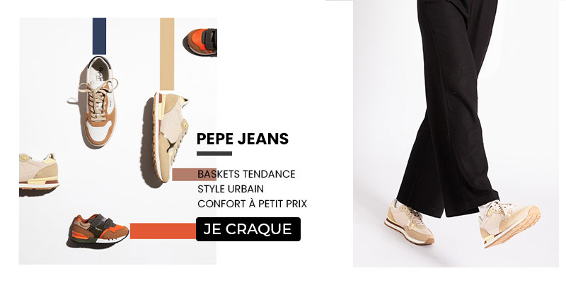 Pepe jeans jusqu'à -68%