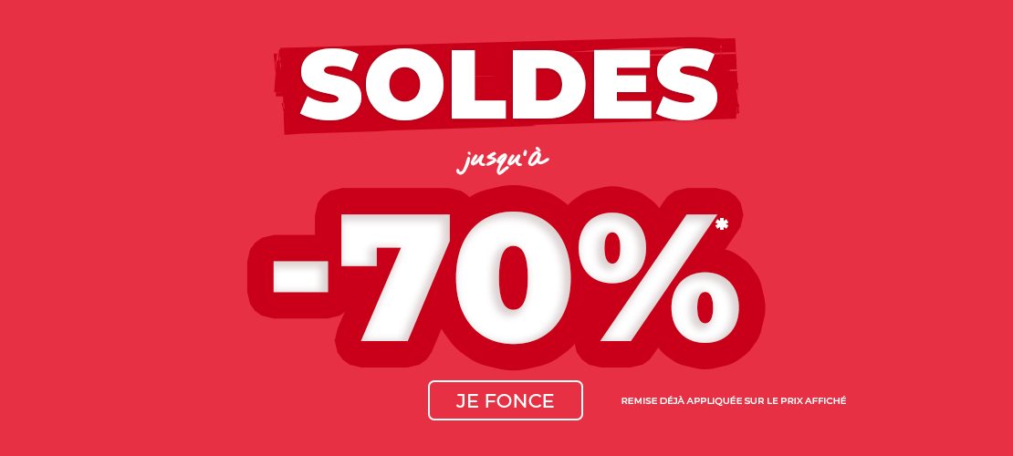 Promos jusqu'à -70%
