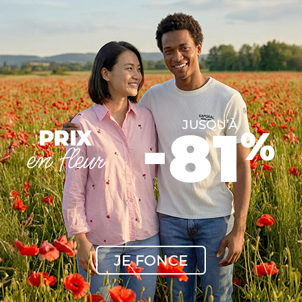 Les prix en fleurs jusqu'à -81%