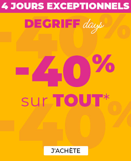 -40% sur TOUT