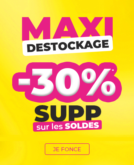 SOLDES 2ème démarque -30% SUPP