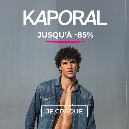 KAPORAL jusqu'à -85%