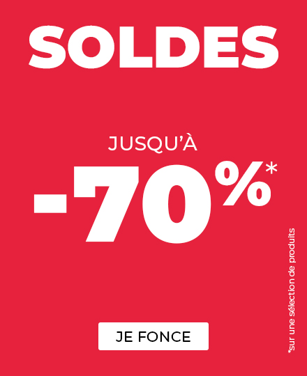 Soldes jusqu'à -70%