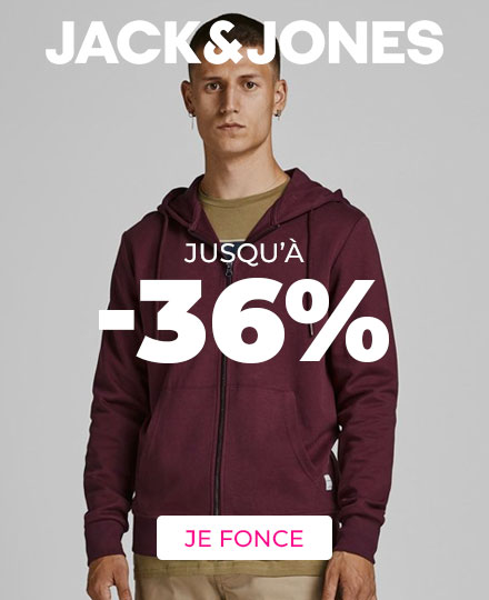 JACK & JONES jusqu'à -36%