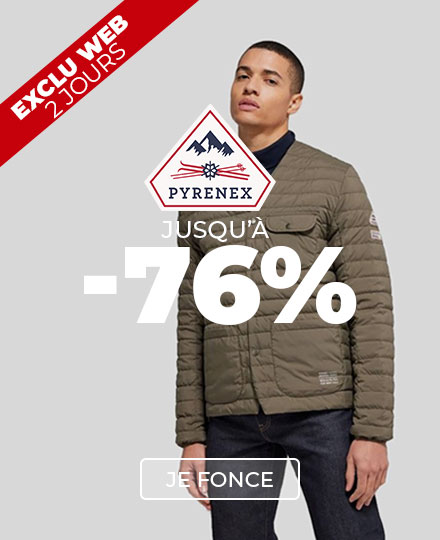 Pyrenex jusqu'à -76%