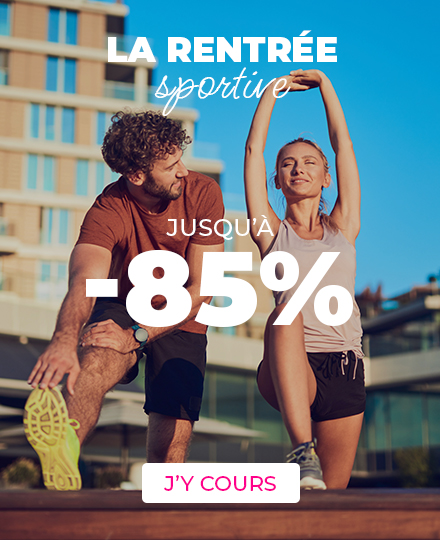Rentrée sportive jusqu'à -85%
