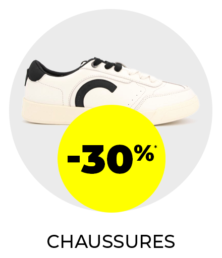 -30% chaussures