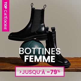 bottines boots femme grande marque en promo