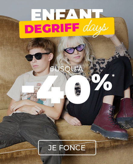 Vêtements enfant à 40%*