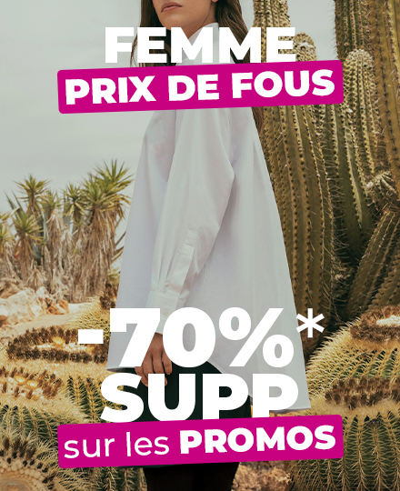 Femme -50% SUPP