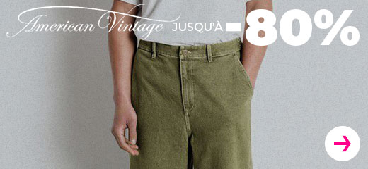American Vintage jusqu'à -80%