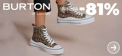 BURTON OF LONDON jusqu'à -81%