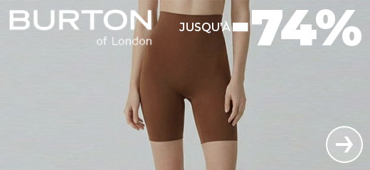 Burton of london jusqu'à -74%