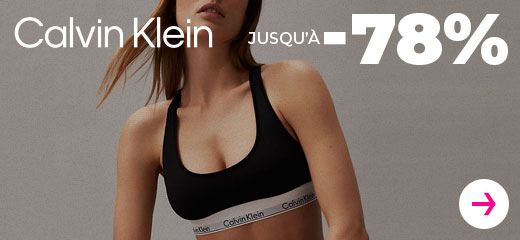 Calvin Klein jusqu'à -78%