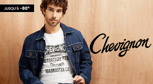Chevignon vetements outlet grandes marques