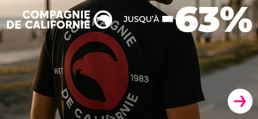 Compagnie de californie jusqu'à -63%