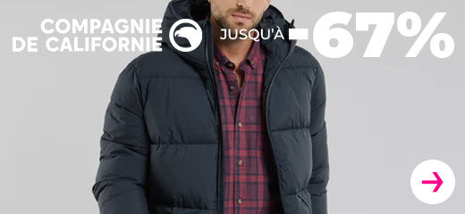 Compagnie des uniformes jusqu'à -67%