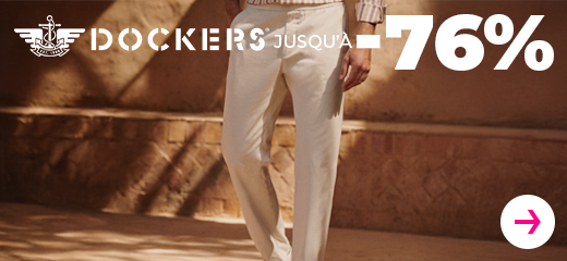 dockers jusqu'à -67%