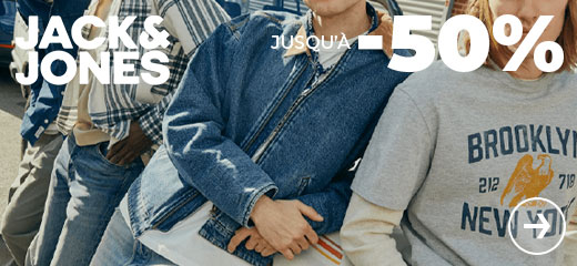 Jack Jones jusqu'à -44%