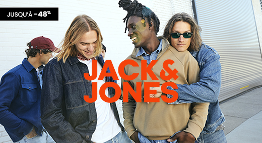 marque jack & jones promotions jusqu'à -40%