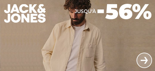 Jack Jones jusqu'à -44%