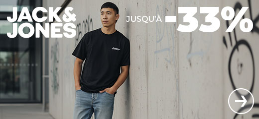 Jack Jones jusqu'à -33%