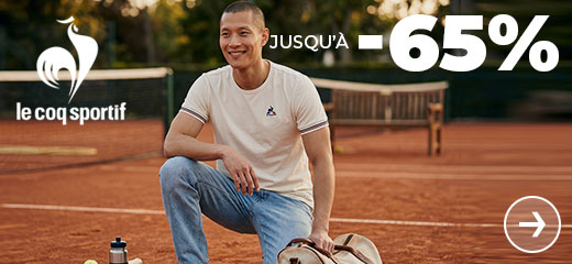Le coq sportif jusqu'à -47%