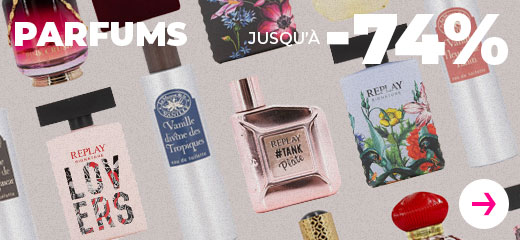 Parfums jusqu'à -74%