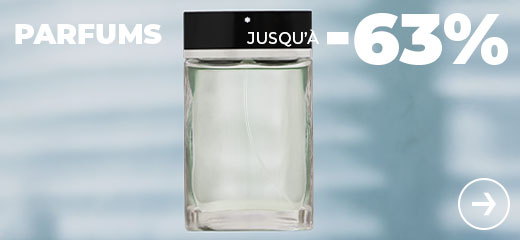 Parfums jusqu'à -63%