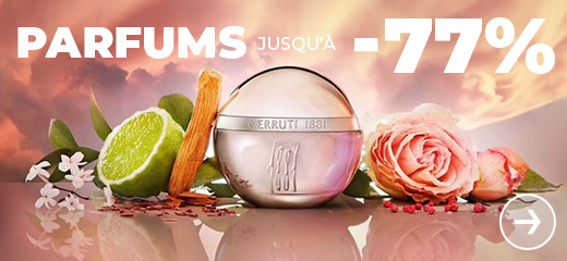 Parfums jusqu'à -77%