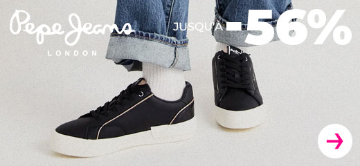PEPE JEANS  jusqu'à -56%