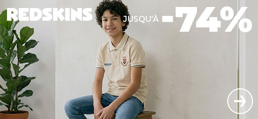 Redskins jusqu'à -68%