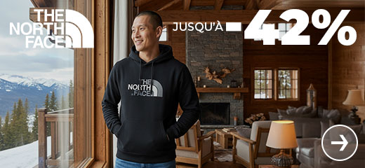 The north face jusqu'à -60%