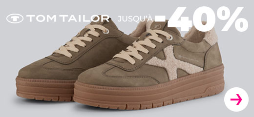 TOM TAILOR jusqu'à -40%