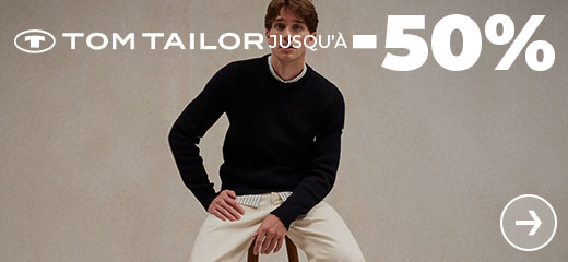 TOM TAILOR jusqu'à -50%