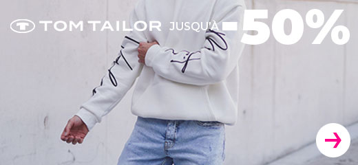 TOM TAILOR jusqu'à -50%