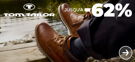 TOM TAILOR jusqu'à -62%