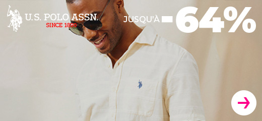 US Polo ASSN jusqu'à -64%
